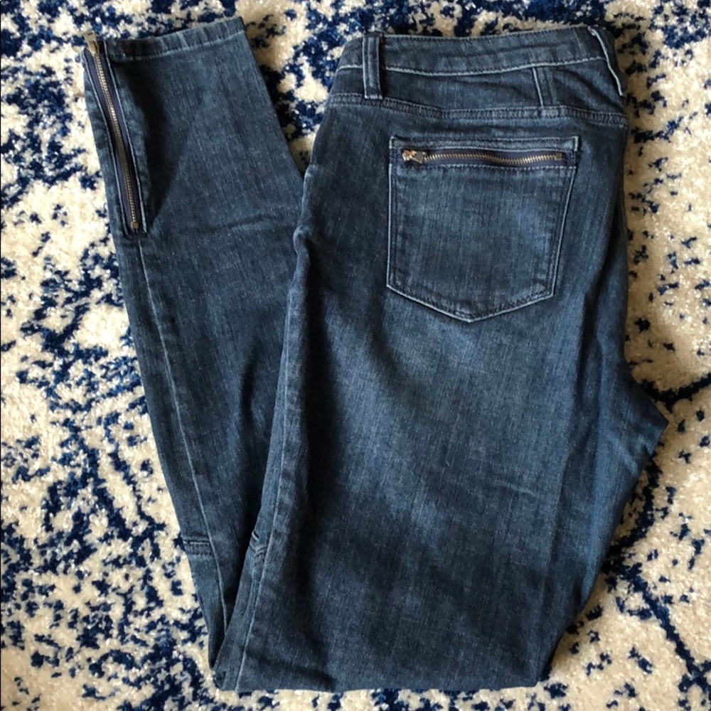 Simply Vera Wang Ultra Skinny Jeans with zippers